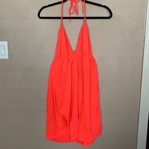 Halter dress/cover up